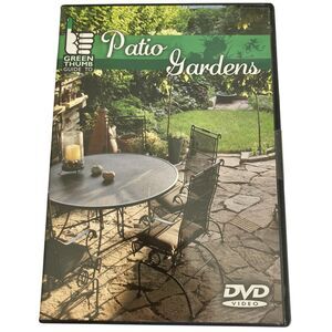 Green Thumb Guide Patio Gardens DVD Video Container Gardening Shrubs Roses Walls